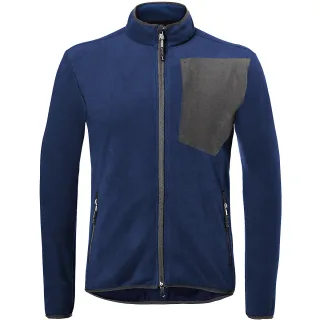 KÜBLER WEATHER Fleecejacke dunkelblau/anthrazit XXL - 1254 6201-4897-XXL