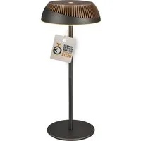Briloner Leuchten LED Tischleuchte Tischlampe kabellos Akku USB-C Touch dimmbar Design Award, LED wechselbar, Warmweiß, 14x32 cm, Akku tauschbar, Indoor/Outdoor, Wohnzimmer, Flur, Balkon