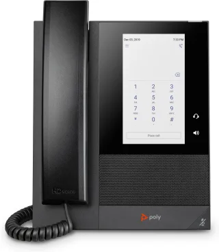 HP POLY CCX 400 Business-Medientelefon für Microsoft Teams und PoE-fähig | 848z8aa#ac3 | IP-Telefon - Schwarz