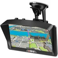 XGODY 7 Zoll PKW-Navigationsgerät (Europa (48 Länder), Lebenslange Kartenaktualisierung, GPS Navigation für Auto und LKW, Bluetooth, 3D Karten)