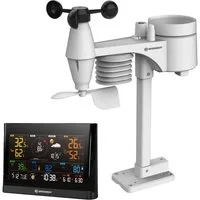 BRESSER BRESSER WLAN Comfort Wetterstation mit 7-in-1-Profi-Sensor und modern… Wetterstation