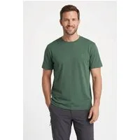 Timberland T-Shirt DUNSTAN RIVER Short Sleeve Tee mit Logostickerei, aus Baumwolle