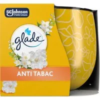 Glade Duftkerze Duftkerze mit Dekorfolie, Anti-Tabac, 108 g