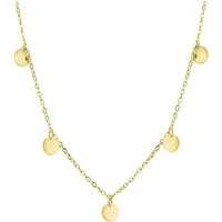 Firetti Kette mit Anhänger Schmuck Geschenk Silber 925 Halsschmuck Halskette Plättchen