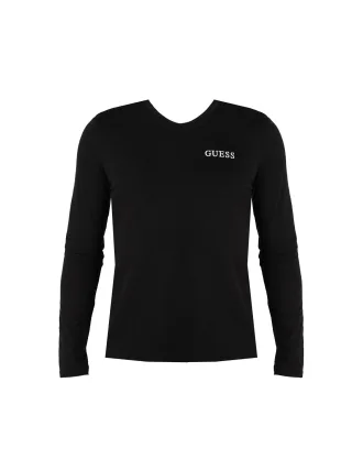Guess Longsleeve Herren schwarz