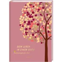 Dein Leben in Einem Buch (ros) / Pia Loewe, Erinnerungsbuch für die Kindheit, Wunderschönes Baby Geschenk für Mädchen zur Geburt PAPERISH®