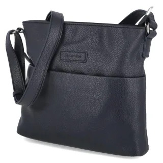 Fräulein Frida Schultertasche - Gr.  - Blau - Synthetik