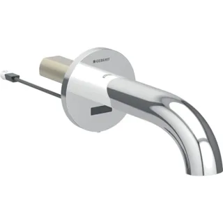 Geberit Ersatzteile Piave Waschtischarmatur Wandmontage: chrom / glänzend, L=22cm, 243677211 243677211
