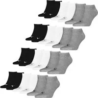 PUMA Sneakersocken Soft Cotton (12-Paar) mit Cat-Logo und PUMA-Schriftzug