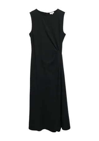 s.Oliver Red Label - Ärmelloses Midi-Kleid schwarz - Gr. - 40