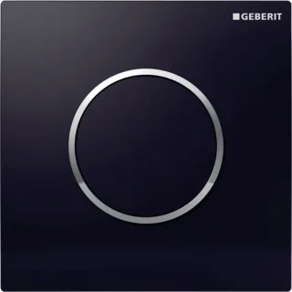 Geberit HyTouch Urinal-Handauslösung schwarz/verchromt Kunststoff Sigma10 pneumatisch 116015KM1