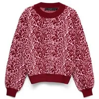 Vero Moda Strickpullover VMNANCY LS O-NECK PULLOVER BOO Viskosemischung, regular fit