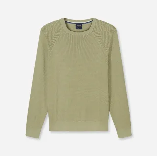OLYMP - OLYMP Casual Strick mint - Gr. - XXL
