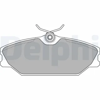 Delphi Bremsbel?ge vorne Renault Clio Laguna Megane Safrane Sc?nic