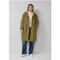 QS Parka Outdoor-Mantel Parka mit Teddyplüsch