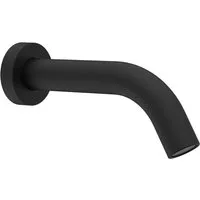 Sapho Wannenarmatur Wand-Auslauf, rund, 174 mm, schwarz matt Sapho-BO512