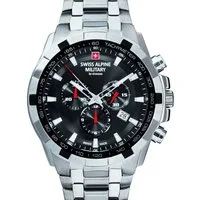 Swiss Alpine Military Quarzuhr Swiss Alpine Military 7043.9137 Chronograph Herrenuhr 46mm 10ATM Swiss Alpine Military 7043.9137 Chronograph Herrenuhr 46mm 10ATM