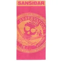 Sansibar Sylt Strandtuch Strandtuch SANSIBAR BL 100x180 cm orange Badetuch Handtuch Handtücher