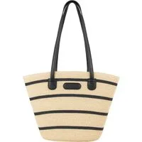 Janice Strandtasche Sommer Tasche Coyhaique, Damen Handtasche mit PU-Henkeln