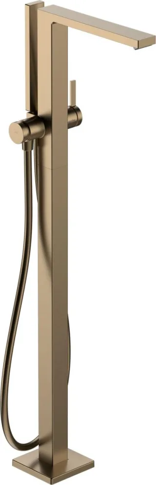 Hansgrohe Wannenmischer Tecturis E bodenstehend, brushed bronze, 73445140 73445140