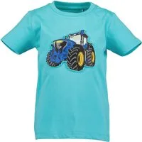 Blue Seven T-Shirt bequeme Passform, ohne Verschluss, bedruckte Optik