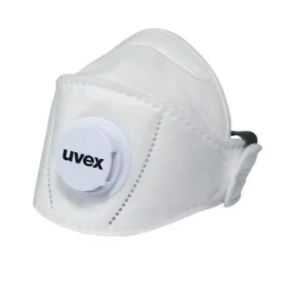 uvex silv-Air premium 5310+ Atemschutzmaske FFP3 mit Ausatemventil  weiß one size - 8765311