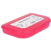 SCHOOL-MOOD® Lunchbox Brotdose Pink, Frühstücksbox, Brotbox, Butterbrotbox, Lunchbox für Kinder