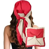 Zaewry Seidentuch Damen Seide Gefühl Schal Halstuch Schal Frauen Scarf Bandana, (1-St), Taschentuch Ansatz Handgelenk