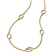 Pandora Perlenkette 363883C01-45, Vergoldet, Perle, Süßwasserzuchtperle, organisch