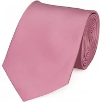 Fabio Farini Krawatte Herren Krawatte Rosa - verschiedene Rosa Männer Schlips in 8cm (ohne Box, 1-St., Unifarben) Breit (8cm), Rosa - Bayberry