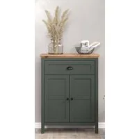 trendteam Sideboard Kommode Stanton, Tannengrün / Eiche