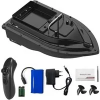 GARRYFIZH RC-Boot RC-Boot Futterboot Futterboot Angeln, Drahtlose Steuerung,Reichweite der Fernbedienung: 300 m