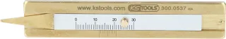 KS Tools Reifenprofil-Tiefenmesser 0 - 30 mm - 300.0537