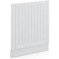 Vicco Frontblende Fame-Line, Weiß Landhaus/Weiß, 60 cm ohne Arbeitsplatte (1 St)