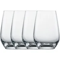 SCHOTT ZWIESEL Schnapsglas Wasserglas 4er-Set Forté klar, Tritan-Kristallglas