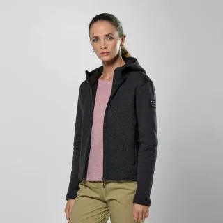 SALEWA - Fanes Sarner Light Hybrid Jacke Damen - Schwarz (Gr.38)