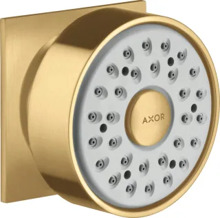 Hansgrohe Seitenbrause Axor eckig Brushed Gold Optic 28469250