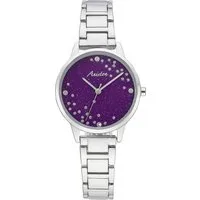 Aniston JEWELRY & WATCHES Quarzuhr, Armbanduhr, Damenuhr, analog, Glassteine, neue Kollektion