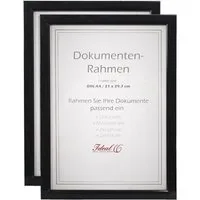 IDEAL TREND Bilderrahmen 2er 3er 5er 10er Pack Dokument Bilderrahmen 21x29,7 DIN A4 Urkunde Fot