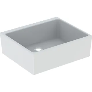 Geberit Spülstein Wohnstätte 360060, B: 600, T: 400, H: 130 mm, 360060000, weiss 360060000