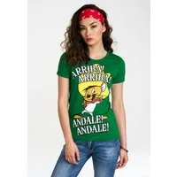 LOGOSHIRT T-Shirt Looney Tunes – Arriba! Andale! mit lizenzierten Originaldesign