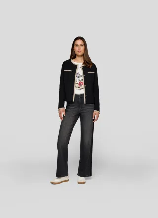 RABE - Vintage Vibe schwarz - Gr. - 44