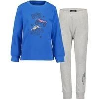 Blue Seven Pyjama (Set, 2 tlg) mit tollem Frontmotiv