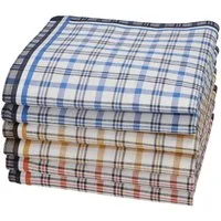 Betz Taschentuch Herren Stoff Taschentücher Set Leo 1 Dessin 6 Größe 40x40 cm, (6-St)