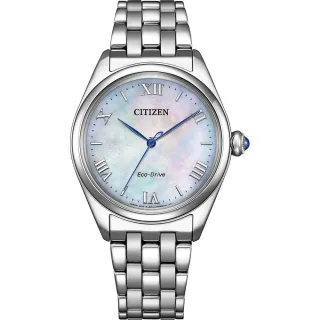 Citizen L Serie Damen Silber Uhr EM1140-80D
