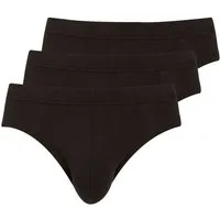 Jockey Slip Cotton + (3er Pack) ohne Eingriff, keine Seitennähte
