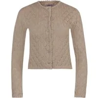MarJo Strickjacke Trachtenstrickjacke Waldstetten taupe