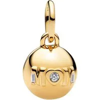 Pandora Bead 764457C01, Anhänger Mum Kugelverschluss Goldfarben