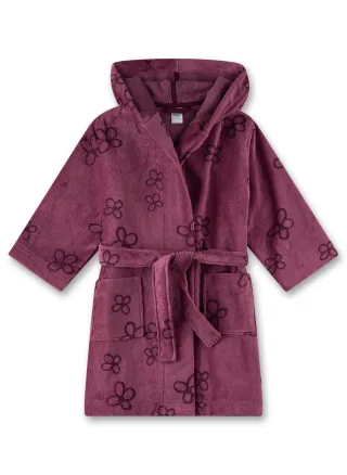 Sanetta - Bademantel/Morningcoat grape nectar - Gr. - 104