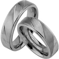Trauringe123 Trauring Hochzeitsringe Verlobungsringe Trauringe Eheringe Partnerringe aus Titan, JT3